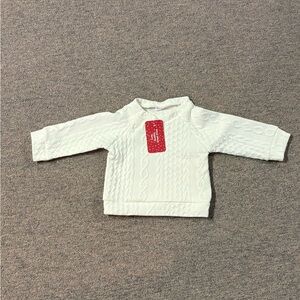 Cozy White Cable Knit Sweater